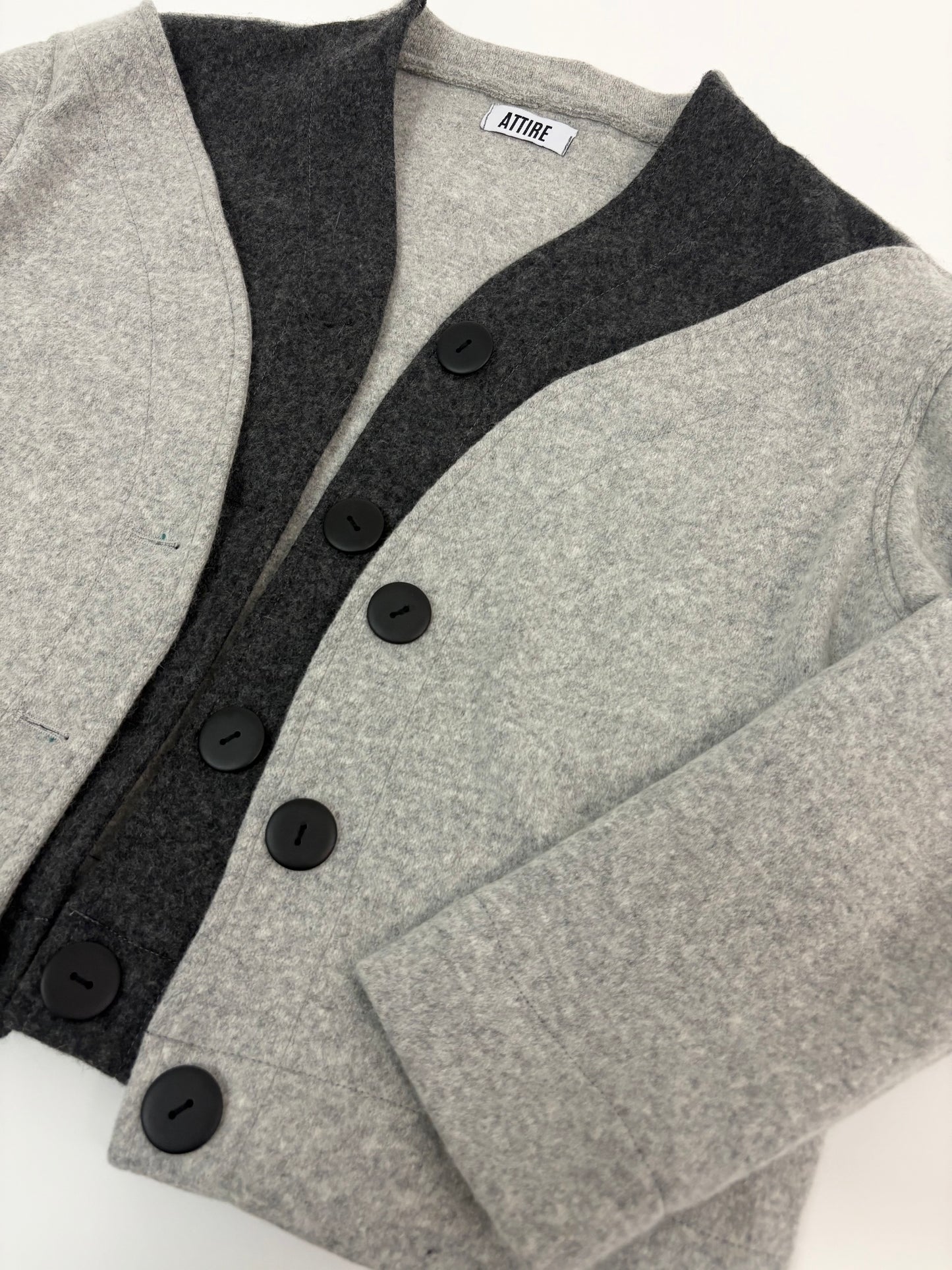 Two layer cardigan