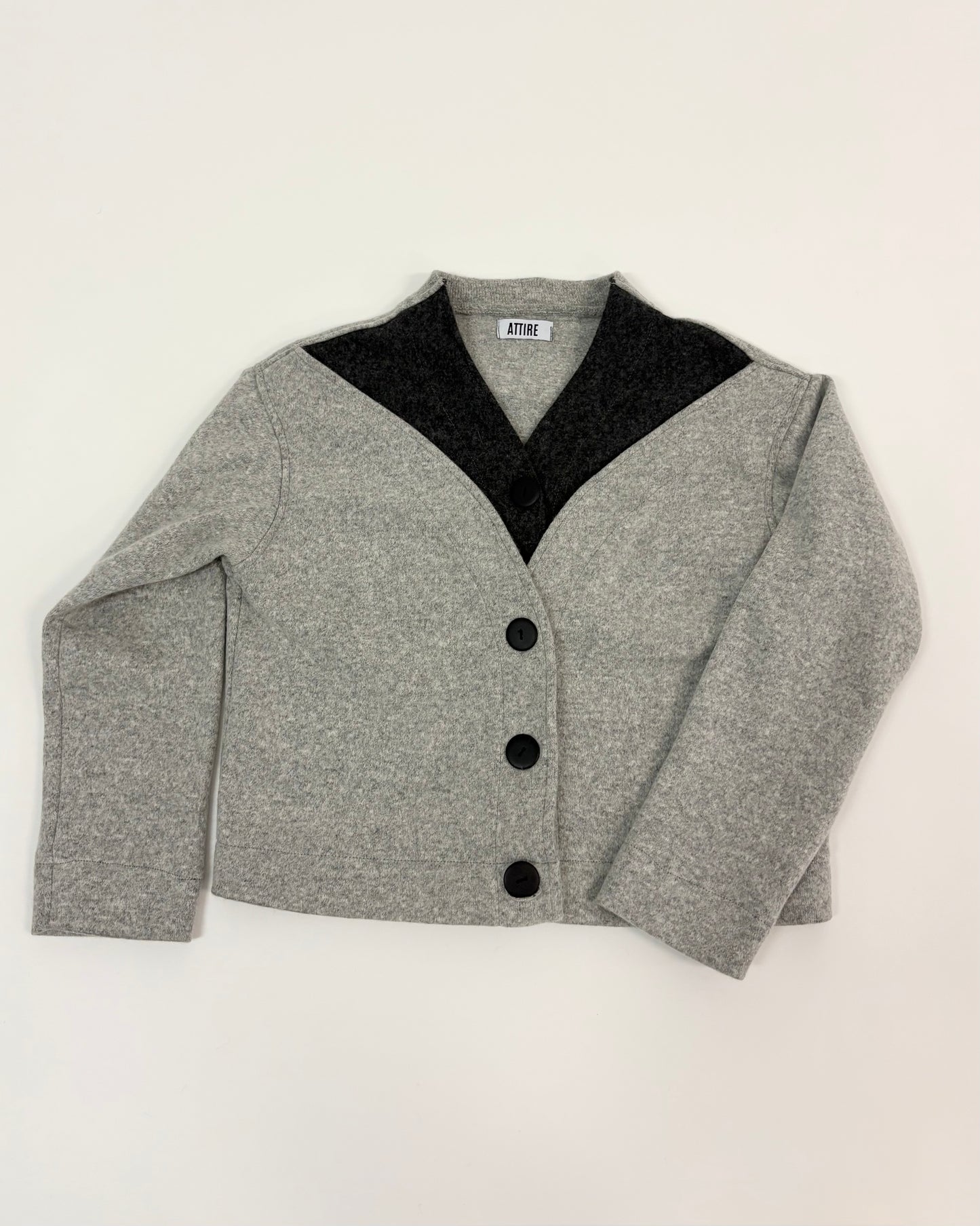 Two layer cardigan